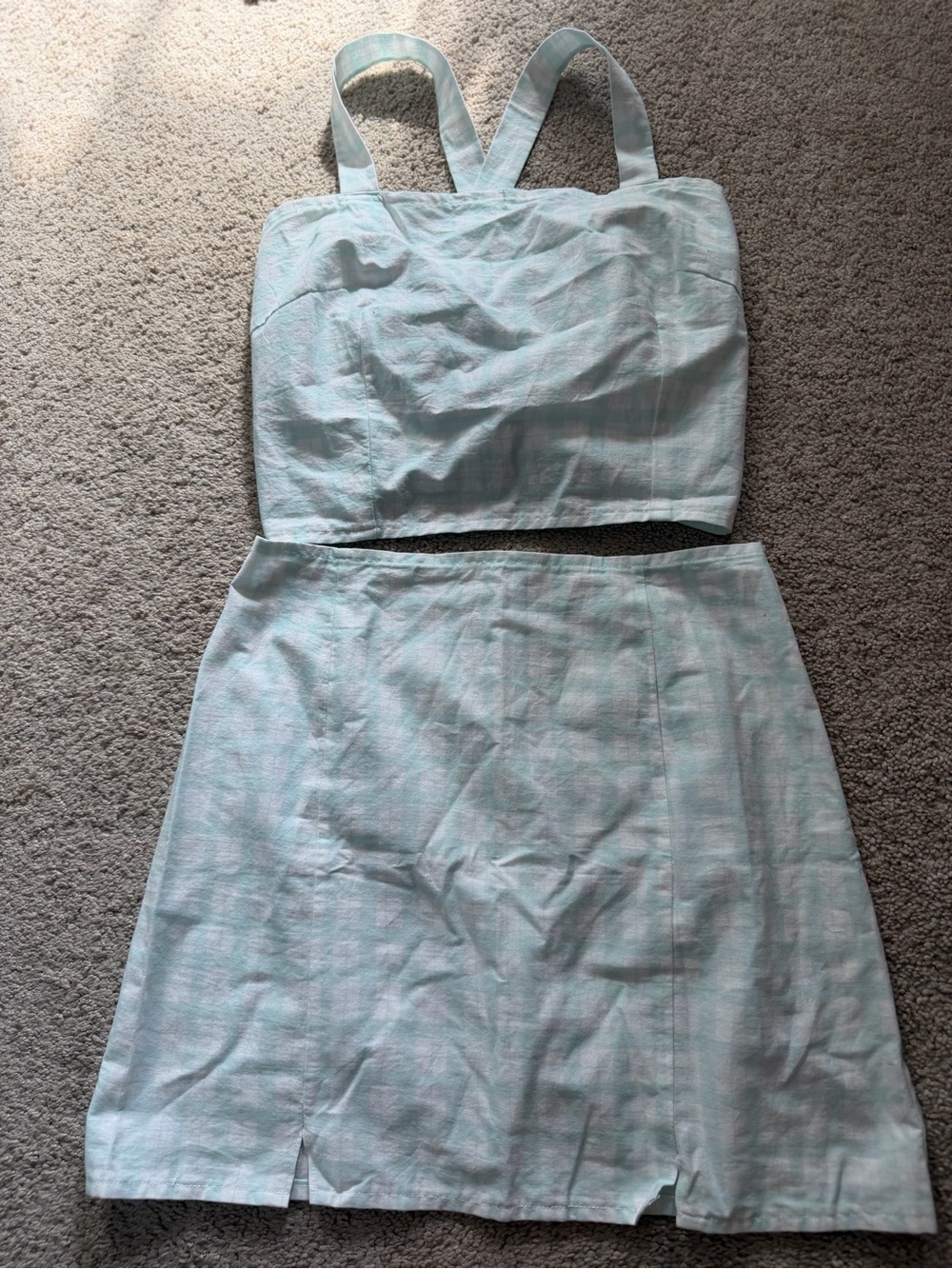 Light Mint Patterned Women’s Set